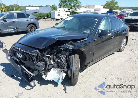 2017 Infiniti Q50 3.0T Premium из США, поврежденный, VIN JN1EV7AR0HM831227